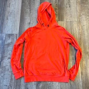 American Eagle Active Flex orange pull over hoodie. Like new. Size Small